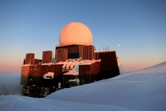 The DYE-2 Station in south Greenland, which was abandoned one day in 1988.